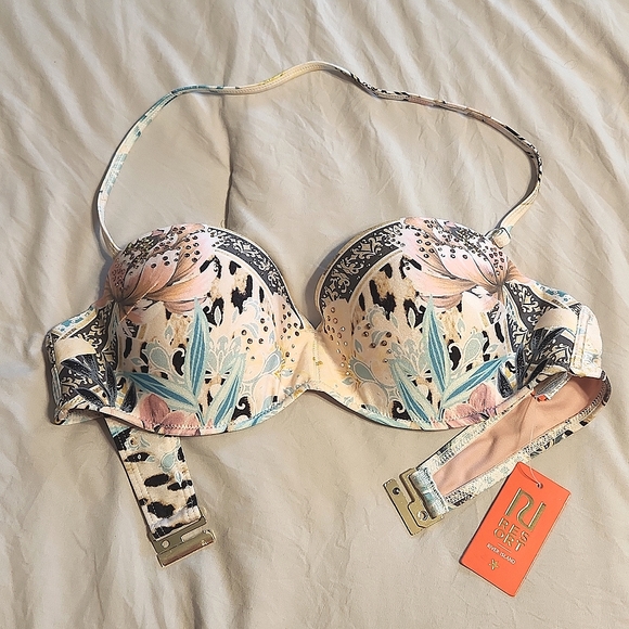 NWT ASOS | Rhinestone Bikini Top - Picture 5 of 7